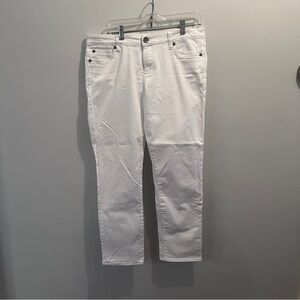Kut from the Kloth White Jeans, size 12, Excellent condition!!